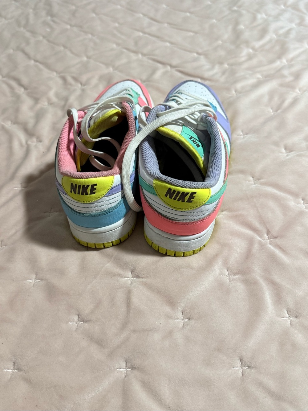 Nike Dunk Low SE Easter Candy Pastel Sneakers Women’s 9 - Picture 7 of 10